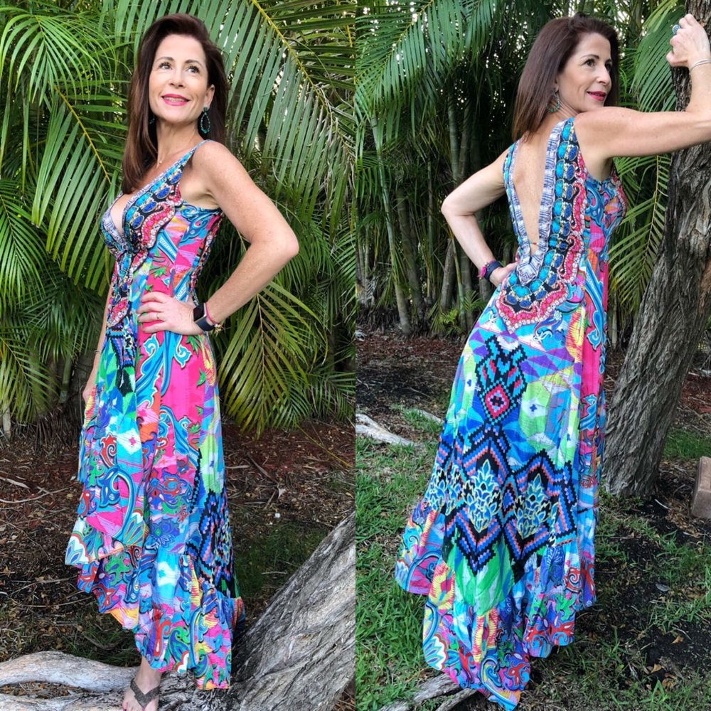 Coral Sea Hi lo dress swimwear